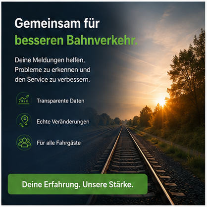 TechBahn: Gemeinsam für besseren Bahnverkehr